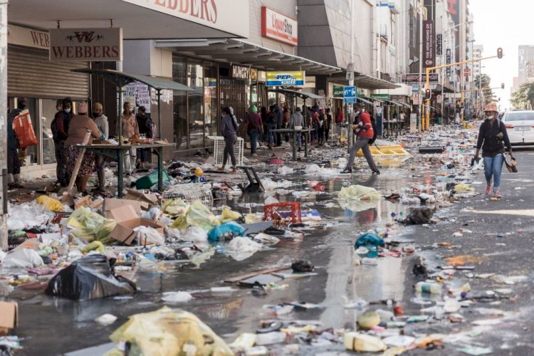 70 people dead in South Africa after unrest and riots - Voice Online