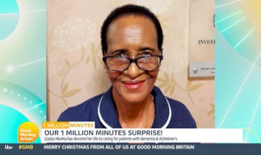 Manchester nurse, 76, wins GMB’s 1 Million Minutes Dame Barbara Windsor Award