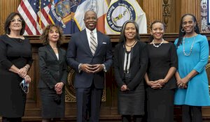 New York mayor Eric Adams picks black women deputies