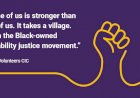 Our community agrees that promoting truth, justice, and fairness takes priority”