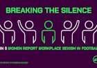 BREAKING THE SILENCE: 4 IN 5 WOMEN REPORT WORKPLACE SEXISM IN FOOTBALL