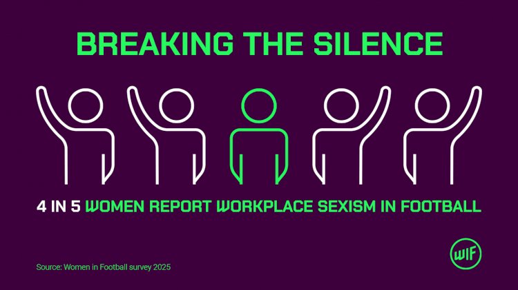 BREAKING THE SILENCE: 4 IN 5 WOMEN REPORT WORKPLACE SEXISM IN FOOTBALL